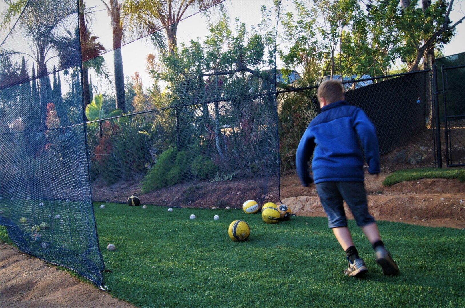 Kicking practice